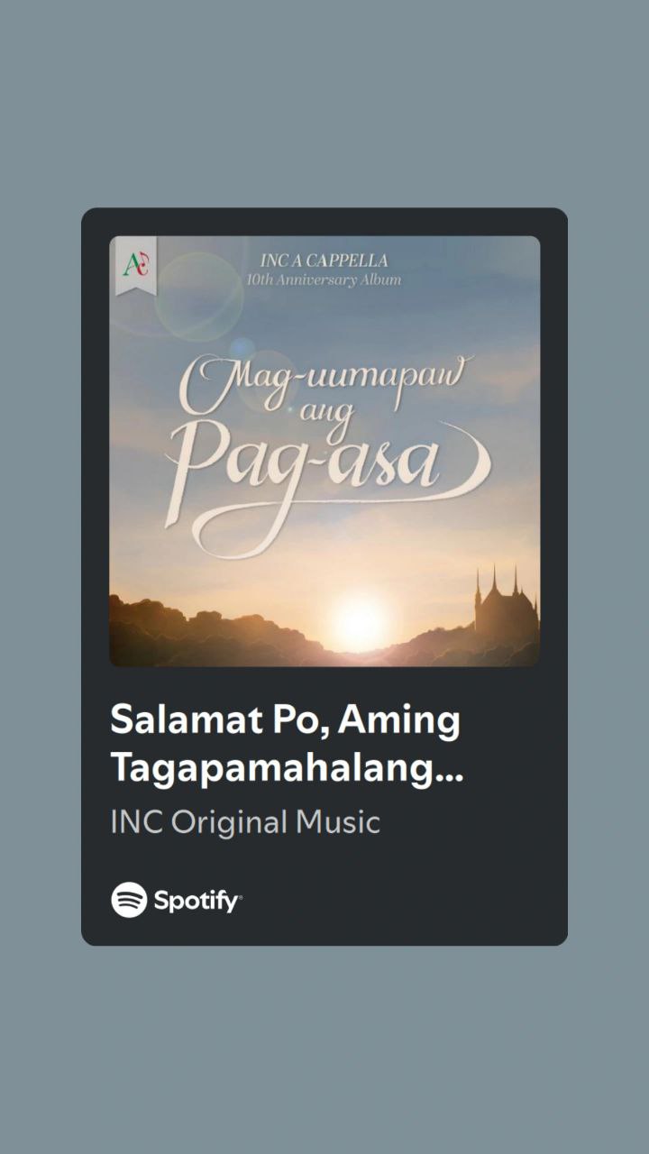 Album art for Salamat po, Aming Tagapamahalang Pangkalahatan
